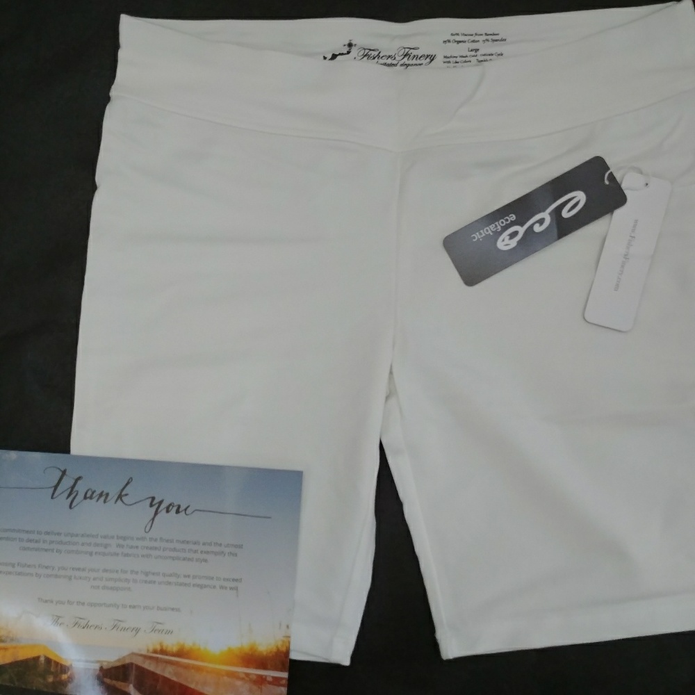 Fishers Finery Yoga running shorts